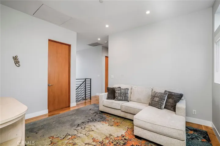 Central to all bedrooms is this entertainment area.