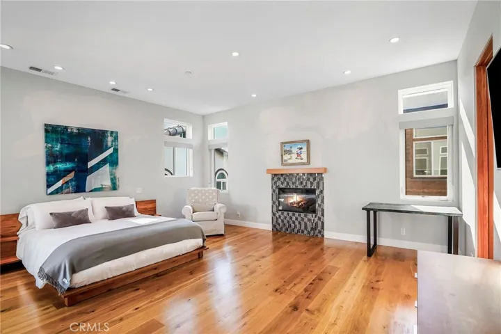 Primary Suite with firepalce