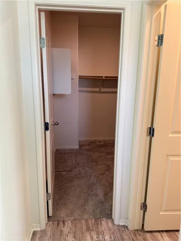 Master Bedroom Walk in Closet and Private Door Water Closet