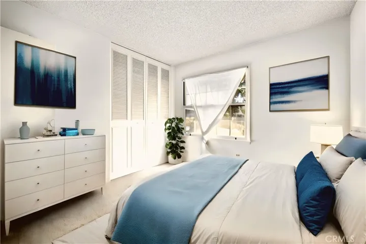 Virtually staged Bedroom #1
