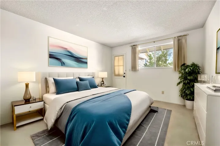 Virtually staged bedroom #3