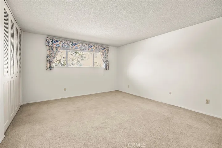 Primary bedroom with two large closets