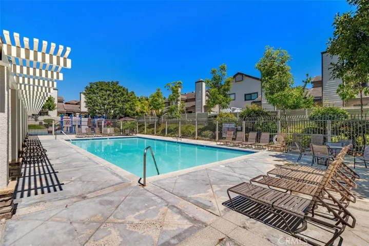 HOA pool area