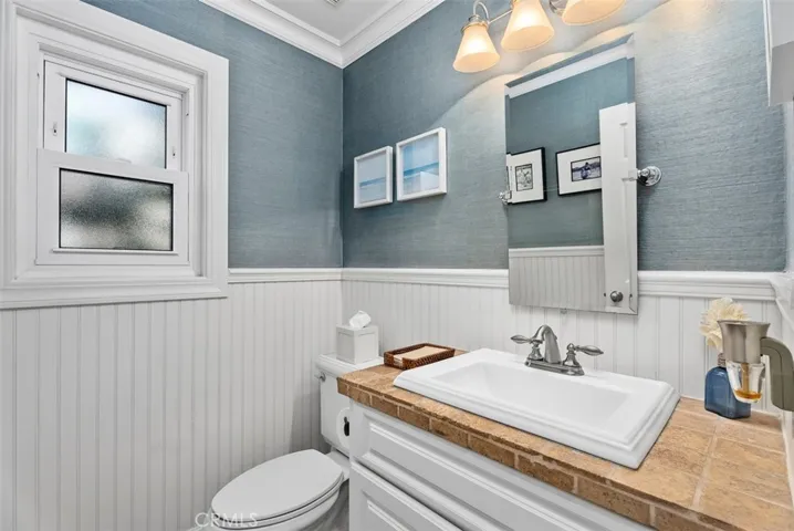 Downstairs bathroom.