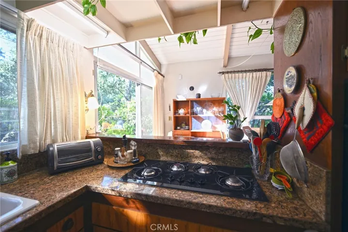 Lots of light and air plus view while you are cooking.