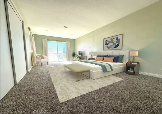 HUGE PRIMARY BEDROOM