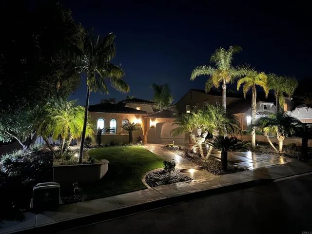 front with ambient lighting