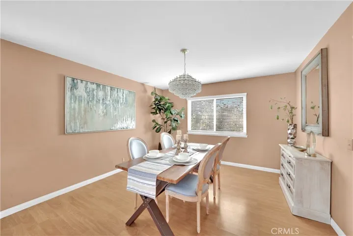 Enjoy formal dining in a dedicated dining room