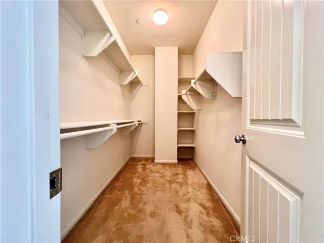 Master bedroom walk in closet
