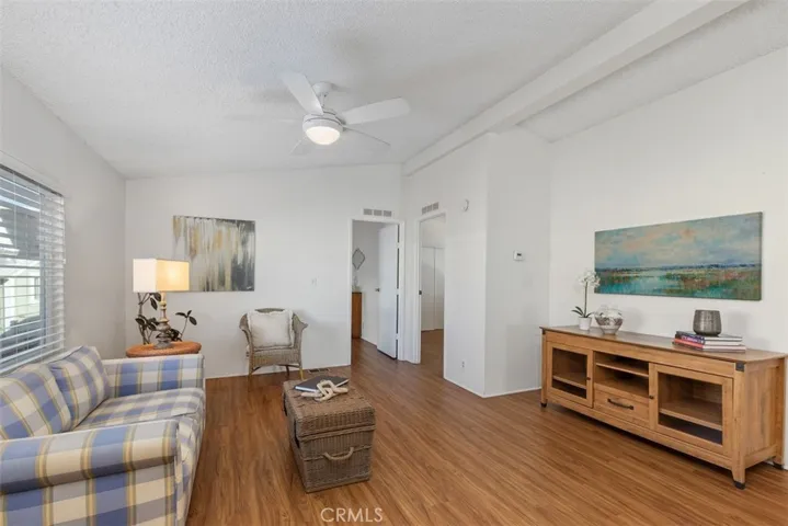 Family room flows beautifully off the kitchen.