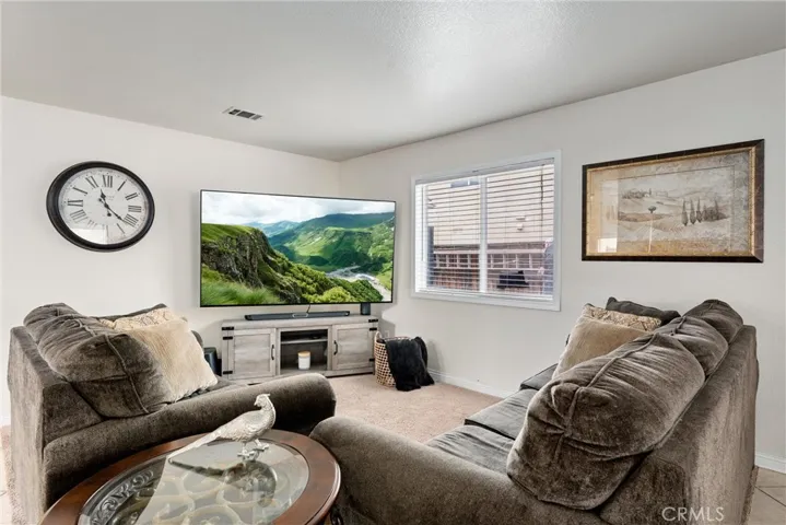 Family room perfect for movies!