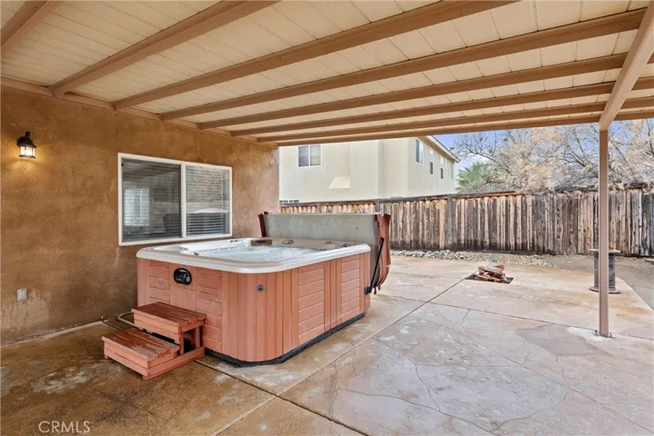 Patio has custom 3-ft Deep BBQ Pit~