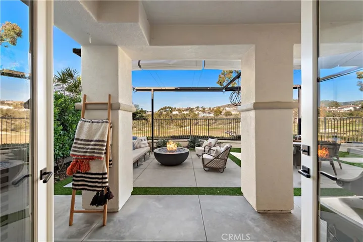 French Doors leading to the stunning Patio.