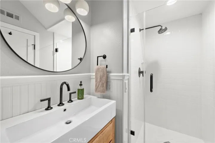 Updated Downstairs Bathroom.