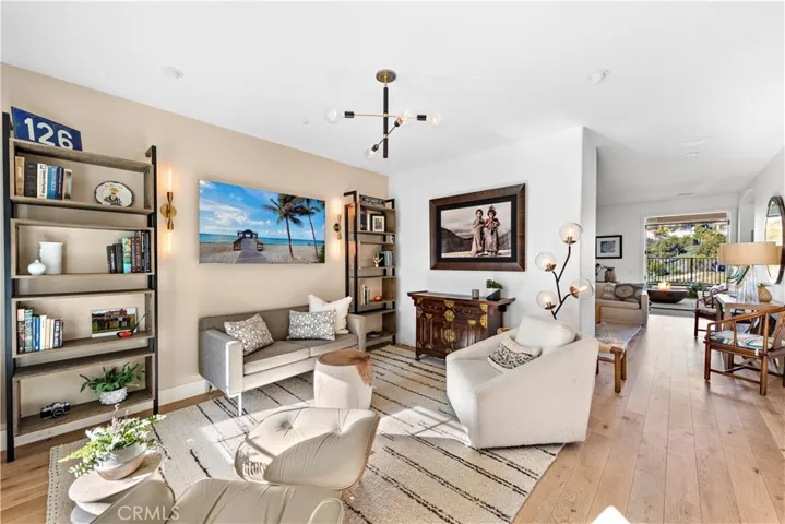 Grand entrance that leads to outdoor patio.
