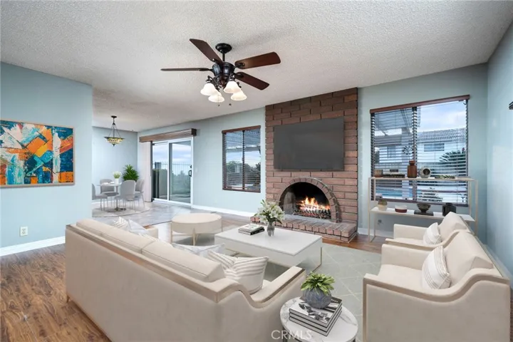Family Room - Virtually Staged