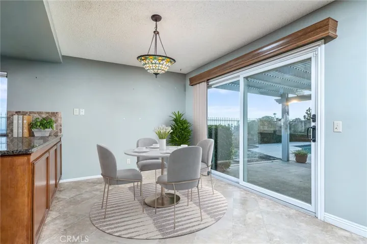 Kitchen Dining Area - Virtually Staged