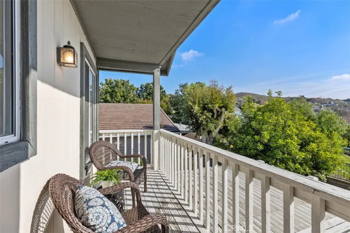 balcony - primary suite