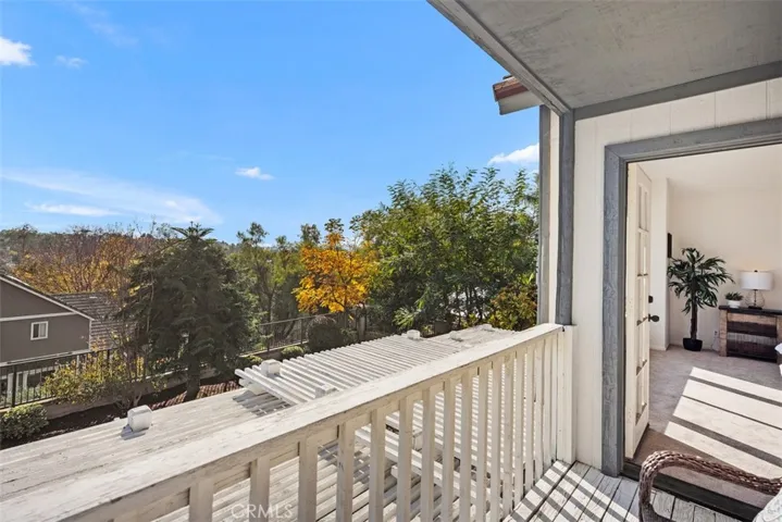 primary suite balcony