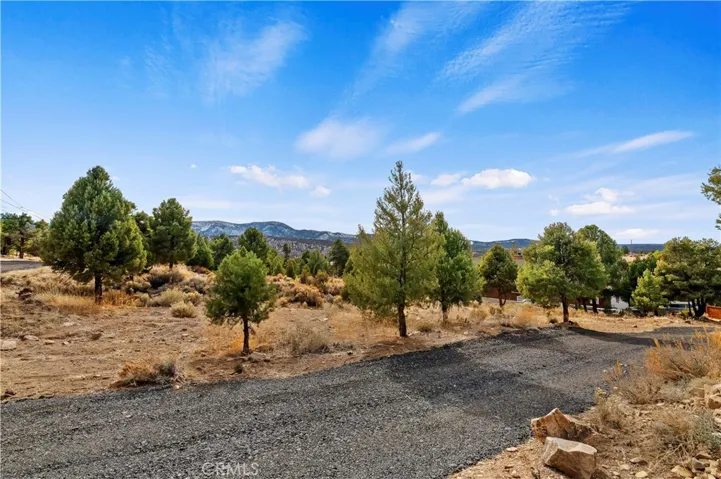 view from front of lot