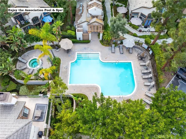 Enjoy the association pool and spa!