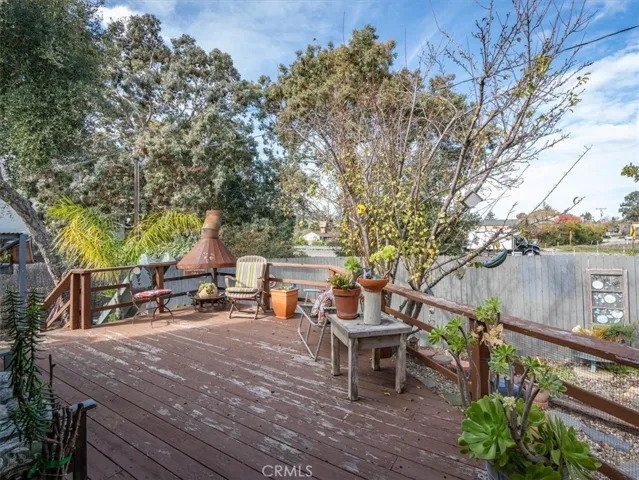 Deck Below Covered Porch