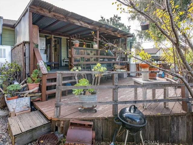 Deck to Covered Porch