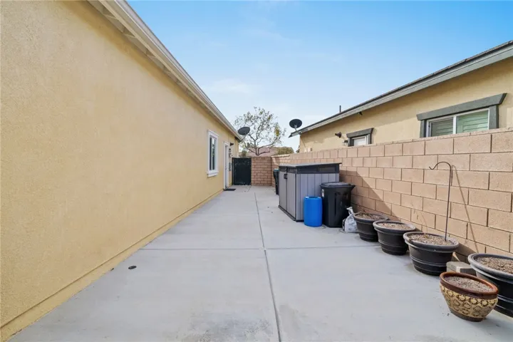 Cement Side of Home