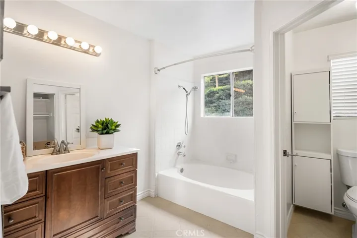 The Main Bath features a large soaker tub.