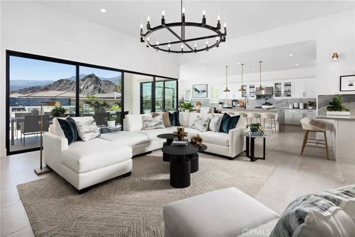 Great room to kitchen