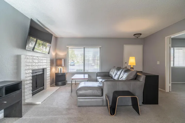 Living Room with Fireplace