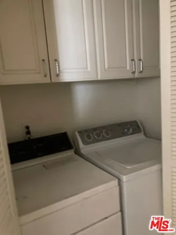 Laundry in the unit.
