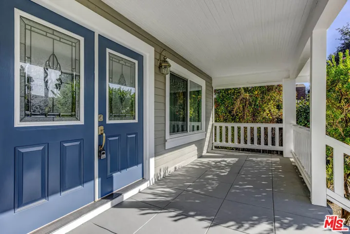 Front house entry