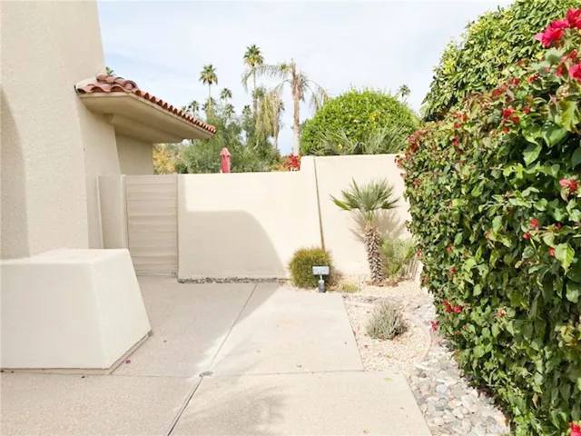 Private patio