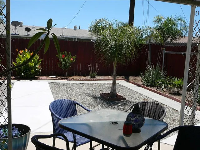 Back yard view