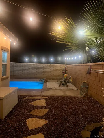 night pic side yard