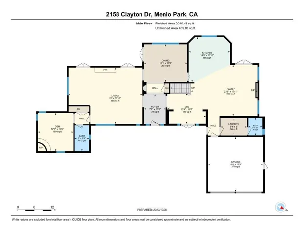 2158 Clayton Drive, Menlo Park, California 94025