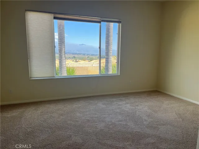 Master bedroom with fantastic view