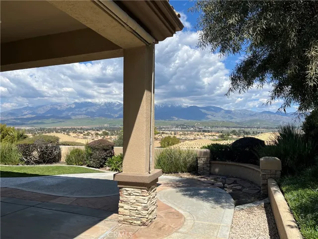Great view when sitting on the patio