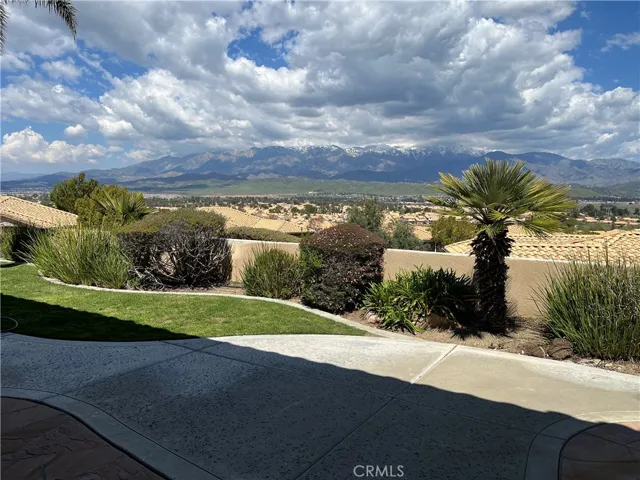 Another view from the patio
