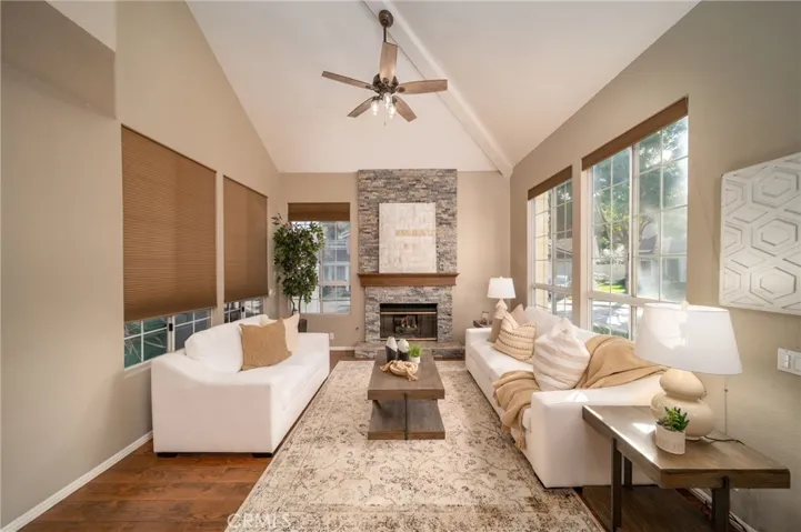 This room can be the living room or family room.