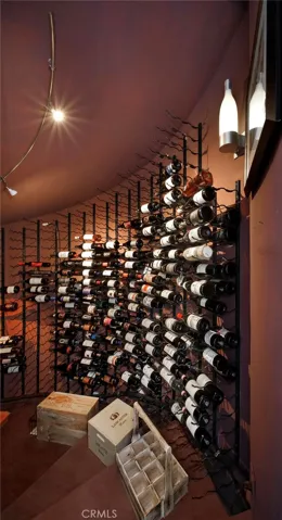 Climate control 800+ bottle wine cellar.