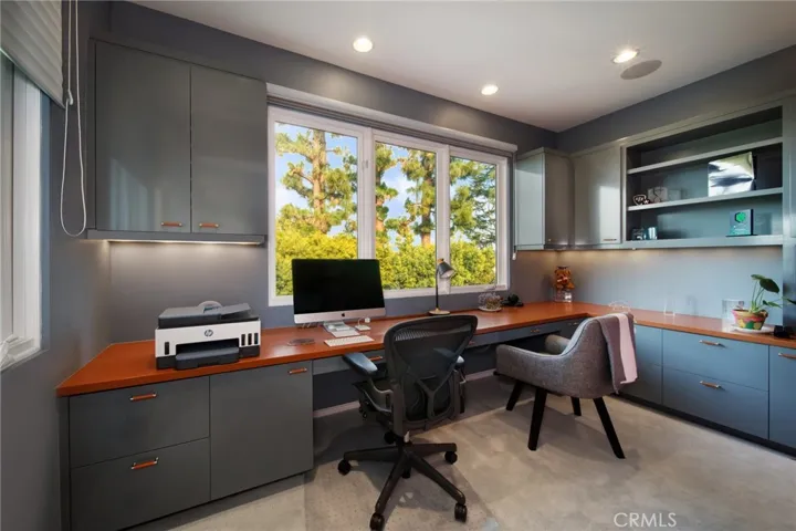 Fully equipped home office located in the master suite.
