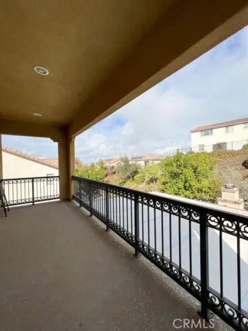 Master retreat balcony