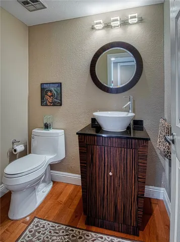 Powder room downstairs