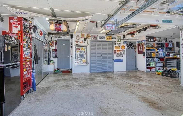 Full, three car garage