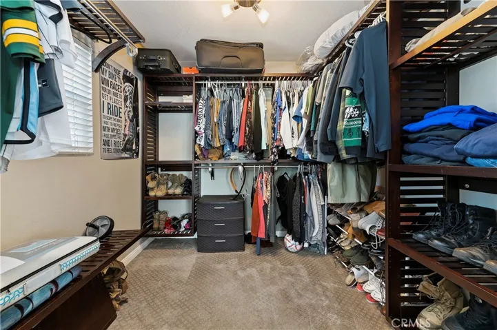 Primary Walk in Closet
