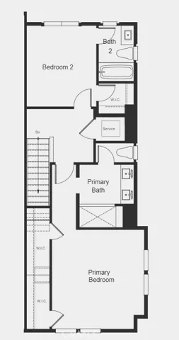 Design upgrades feature laminate flooring in main areas.