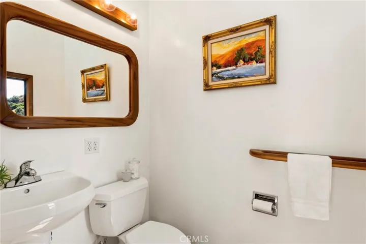 Bathroom off loft
