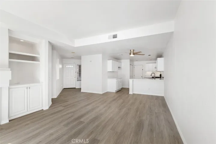 Living Room Kitchen View